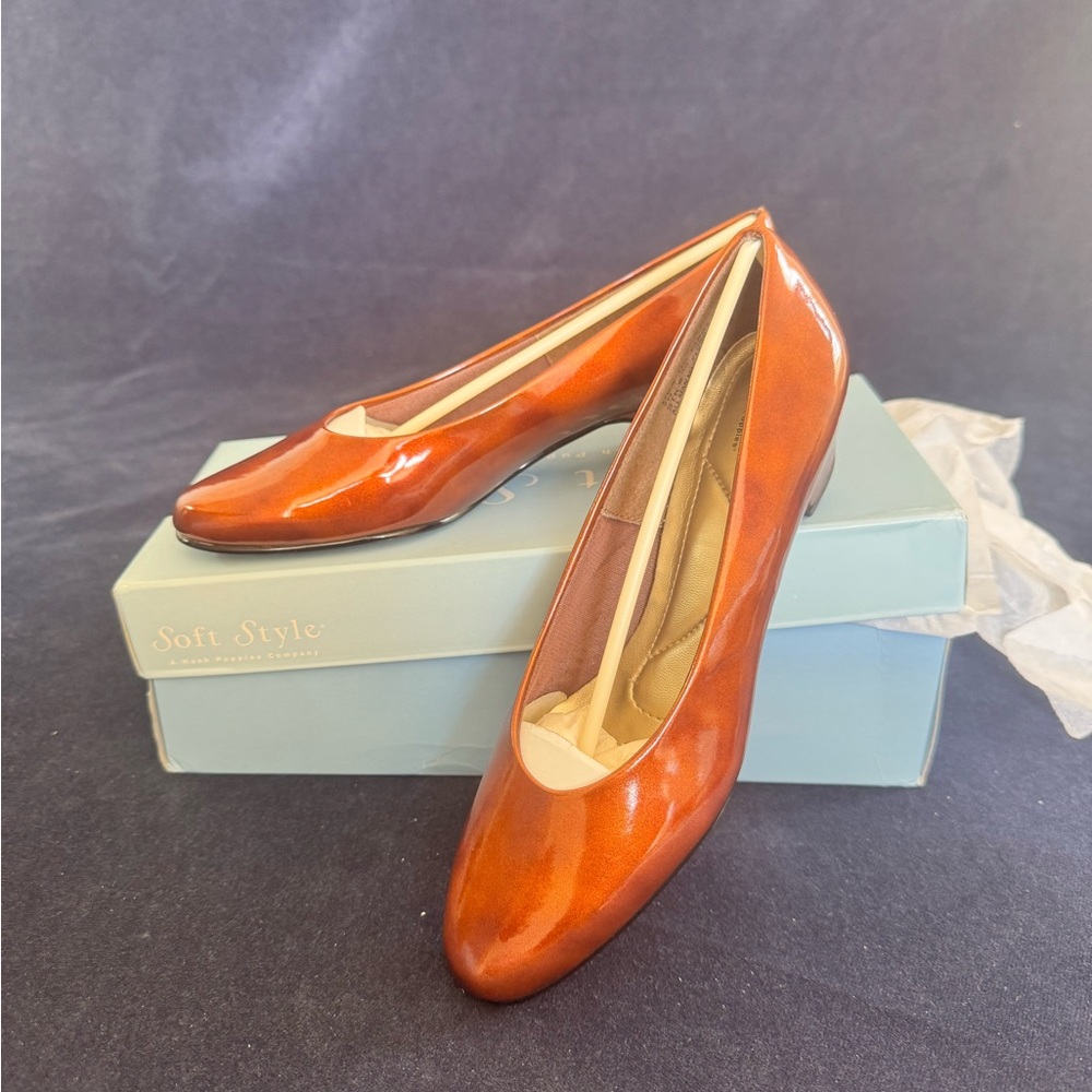 Soft Style Brown Heels Elegant Pumps